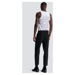 Pantalon en crêpe de laine double