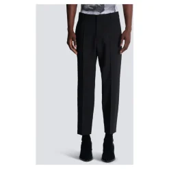 Pantalon en crêpe de laine double