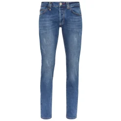 Pantalon en denim Coupe Super Droite Basic