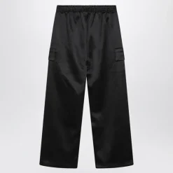 Pantalon Field en satin collé