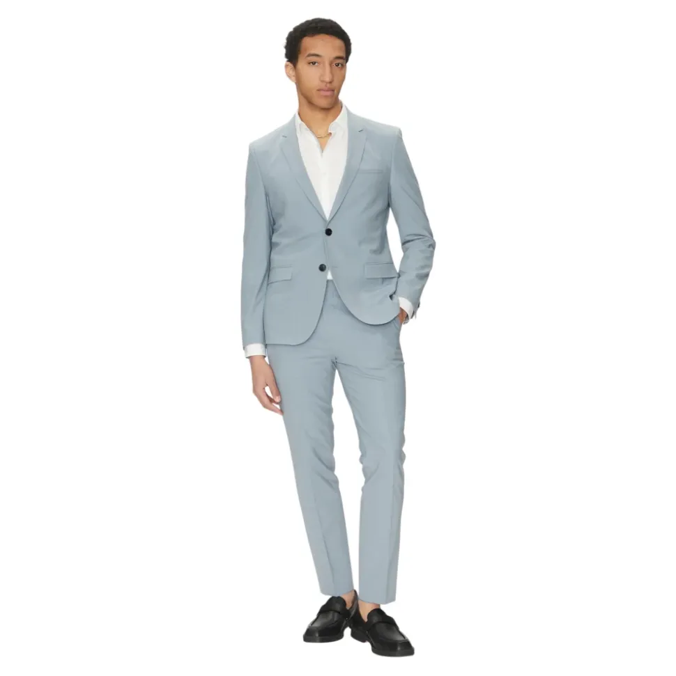 Pantalon élégant en mélange de laine