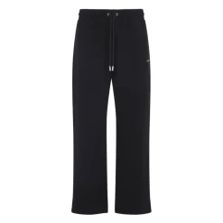 Pantalon noir en coton pour homme