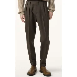 Pantalon Taille Mi-Haute et Jambe Droite