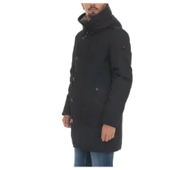 Parka en Fourrure avec Fermeture Éclair