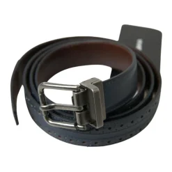 Perforated Metal Buckle Belt