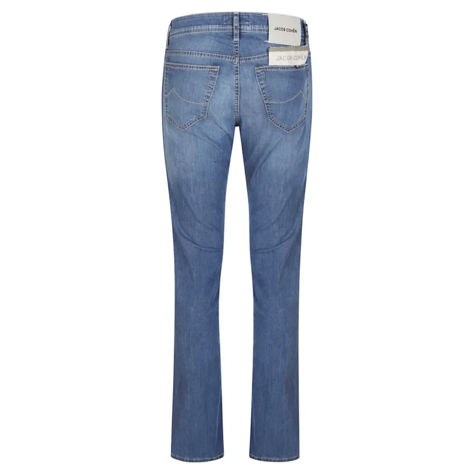 5 Pockets Slim Fit Bard Jeans