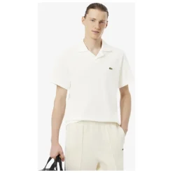 Polo Coupe Classique en Coton et Lin
