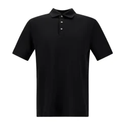 Polo à effet maille jersey