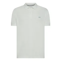 Polo en lin et coton jersey