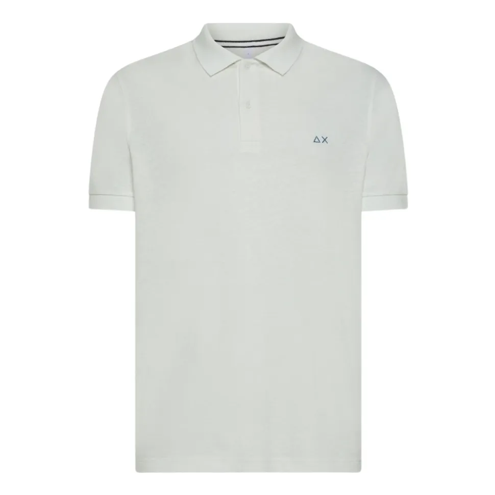 Polo en lin et coton jersey
