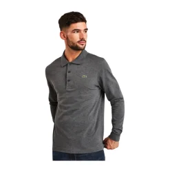 Polo Gris en Tissu Piqué Extensible