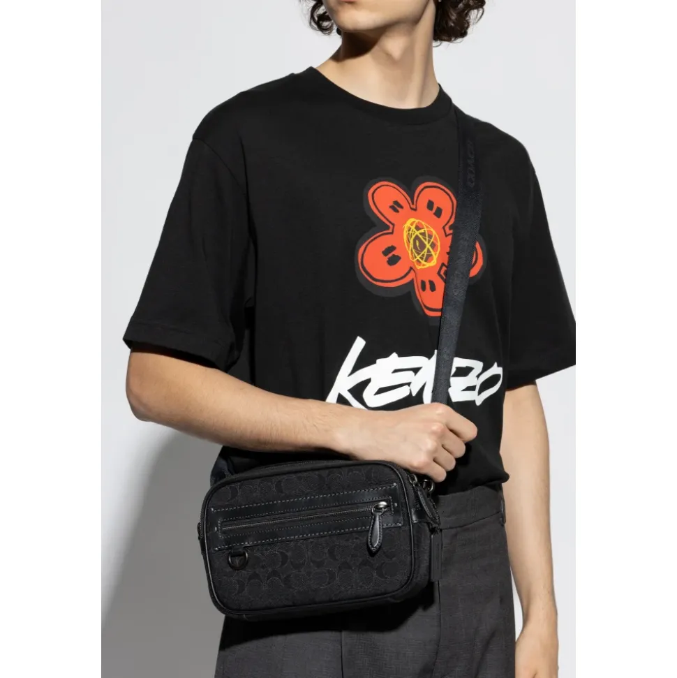 Sac à bandoulière avec monogramme