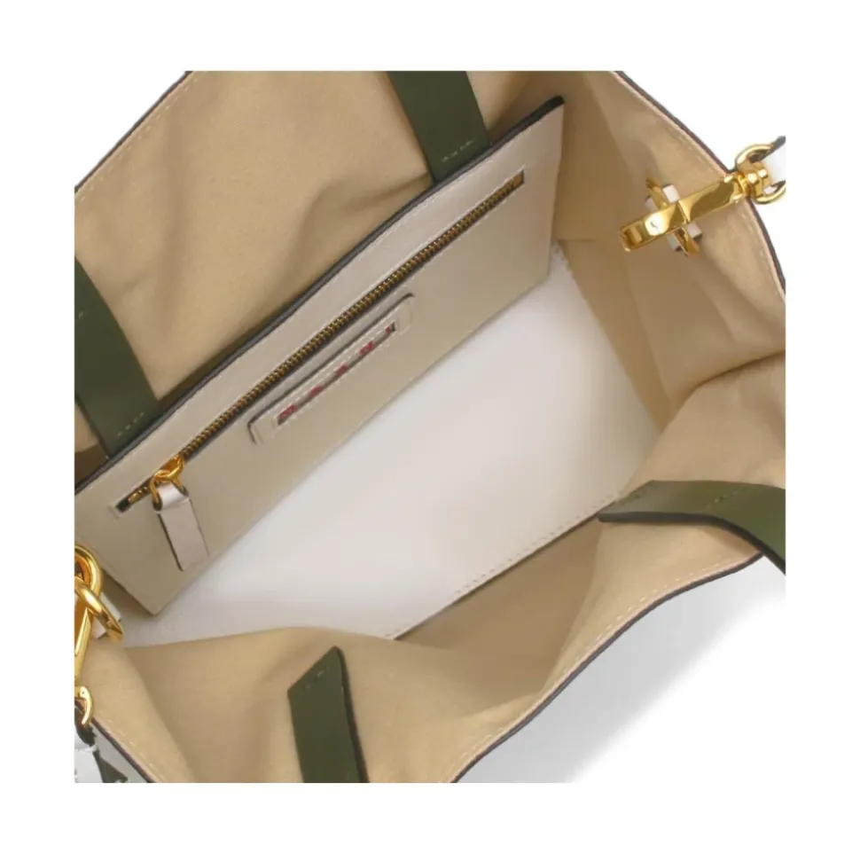Sac à bandoulière Bianco-Verde élégant