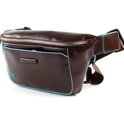 Sac Bandoulière en Cuir avec Fermeture Éclair