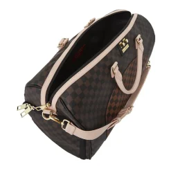 Sac de Voyage Bandolero Nouveau Marron Check