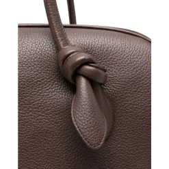 Sac à main en cuir marron AW25