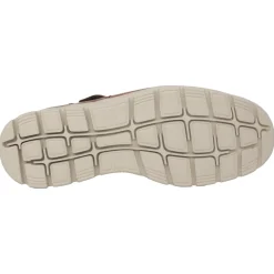 Sandales Larges en Cuir - Marron