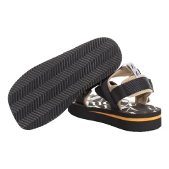 Sandales Plateformes Sportives à Brides Velcro
