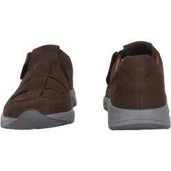 Sandalette confortable pour homme en marron