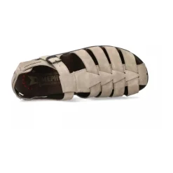 Sandalette de Marche Confortable pour Homme - Grise