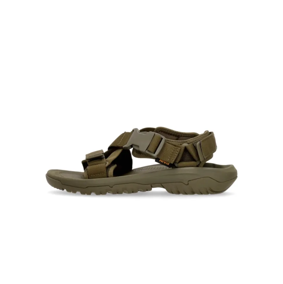 Sandalette d'extérieur à séchage rapide Olive foncé
