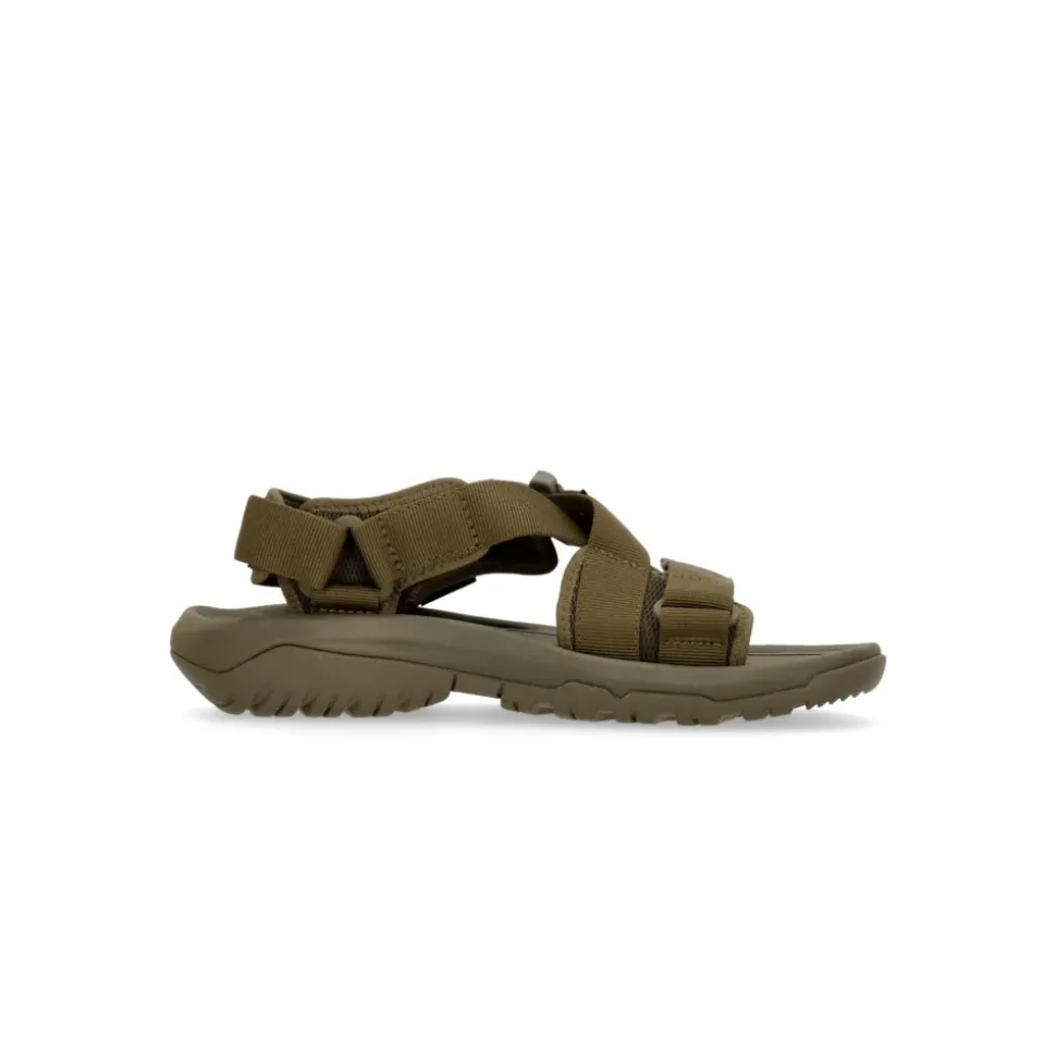 Sandalette d'extérieur à séchage rapide Olive foncé