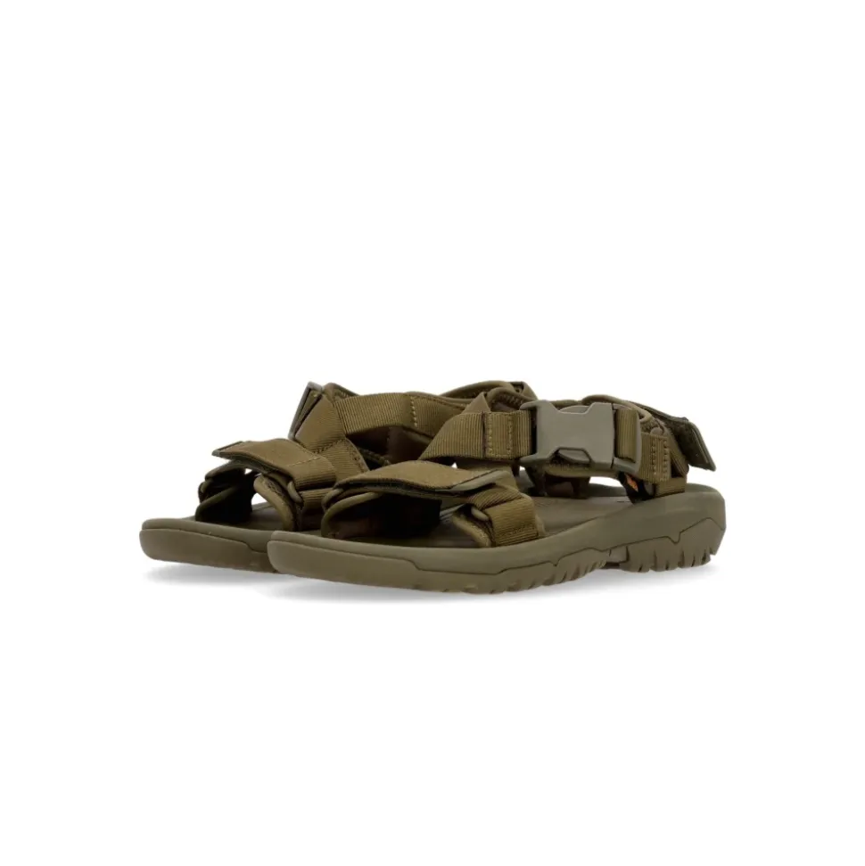 Sandalette d'extérieur à séchage rapide Olive foncé
