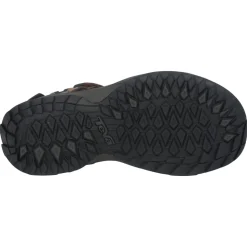 Sandalette marron pour homme avec semelle intermédiaire en mousse Eva