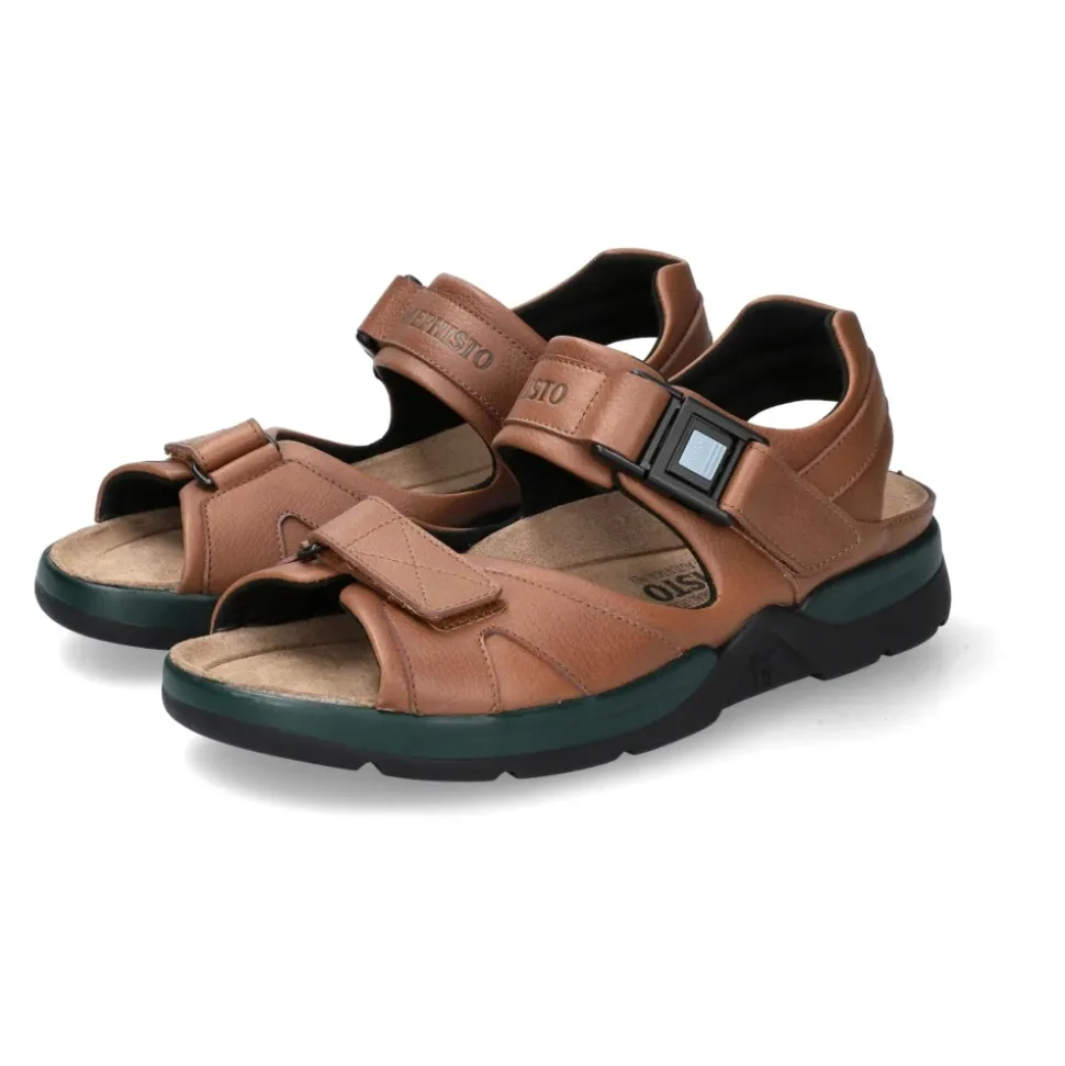 Sandalette sportive homme - marron châtaigne