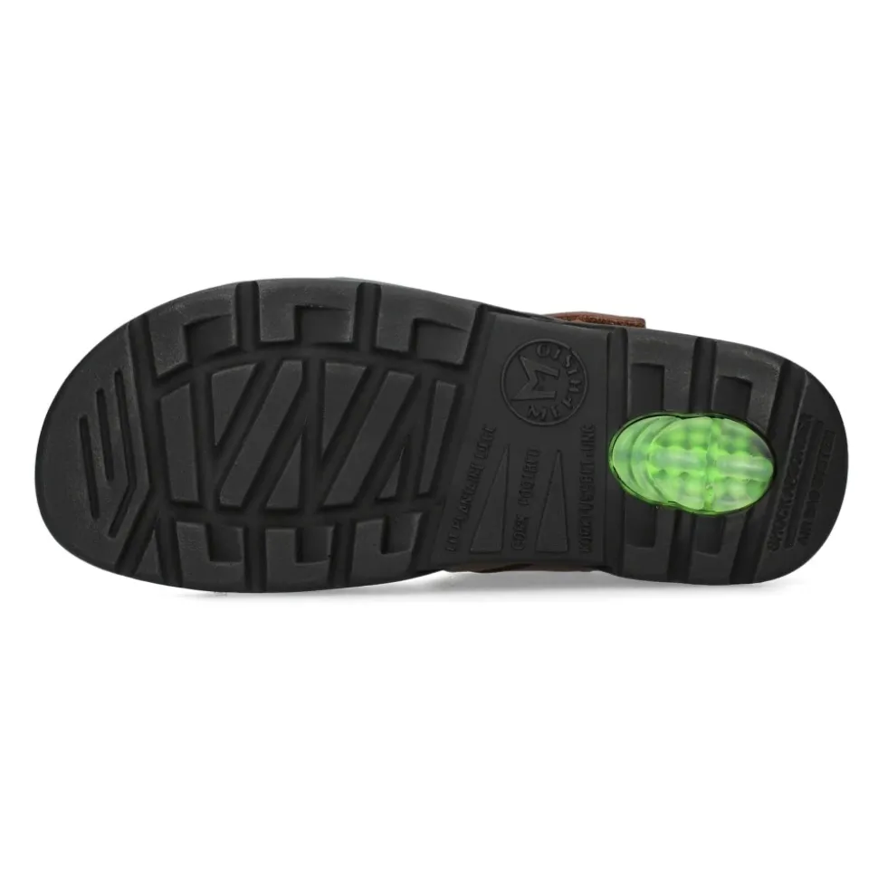 Sandalette sportive homme - marron châtaigne