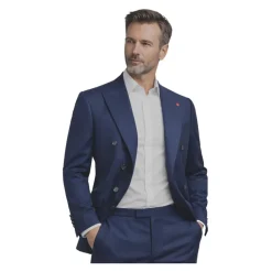 Slim Fit Doppiopetto Blazer