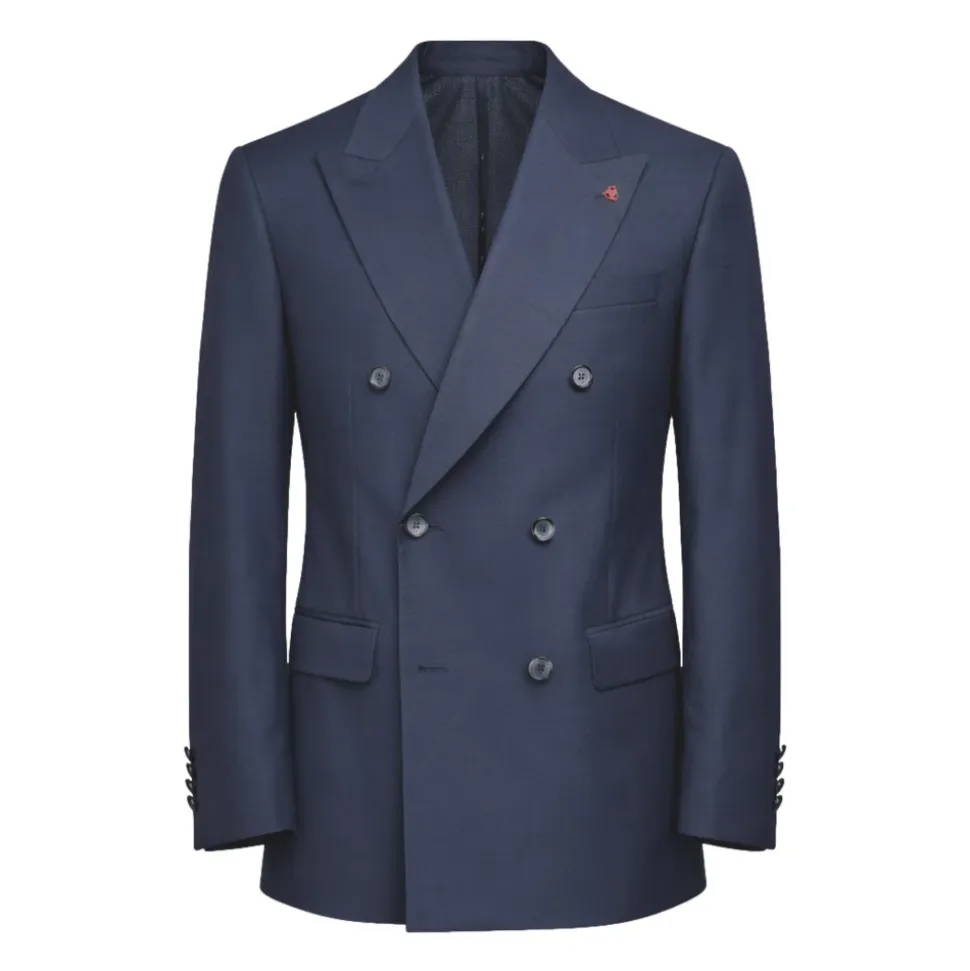 Slim Fit Doppiopetto Blazer