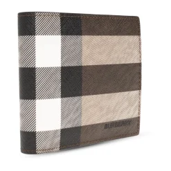 Small Check Folding Wallet