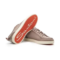 Sneaker à lacets en nubuck