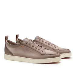 Sneaker à lacets en nubuck