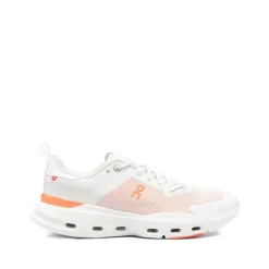 Sneakers Blanches avec Détail du Logo