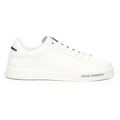 Sneakers Blanches avec Détails Logotés