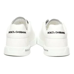 Sneakers Blanches avec Détails Logotés