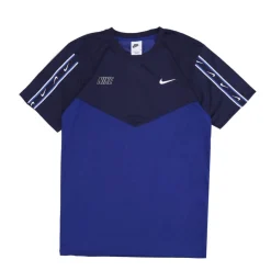 Sportswear Repeat Tee Bleu/Noir/Blanc