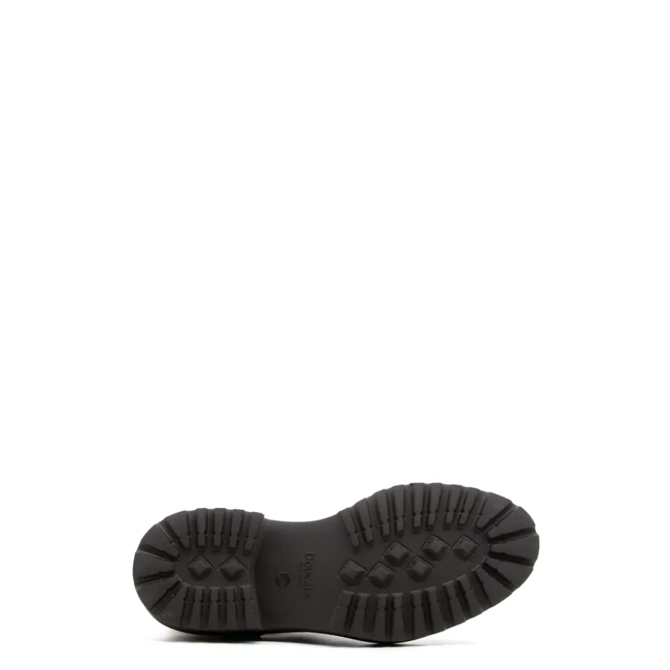 Stivaletto in pelle scamosciata