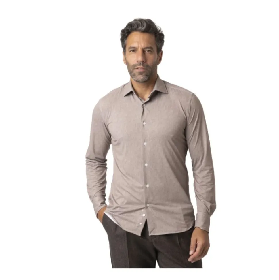 Stretch Heathered Shirt