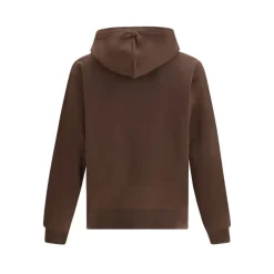 Sweat à Capuche avec Logo Patch