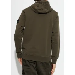 Sweat à capuche en molleton de coton