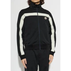 Sweat-shirt avec écusson logo