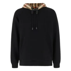 Sweatshirt à capuche Check