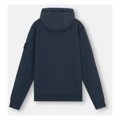 Sweat-shirt à capuche zippé intégral avec effet flammé