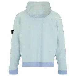 Sweat-shirt en coton avec fermeture éclair