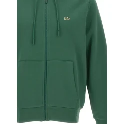 Sweat-shirt zippé en molleton coupe classique