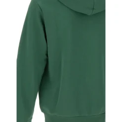 Sweat-shirt zippé en molleton coupe classique