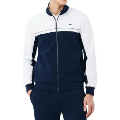 Sweatshirt zippé Lacoste Sport color-block